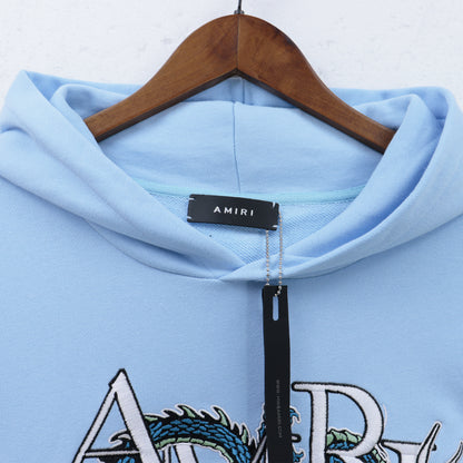 Amiri CNY Dragon Hoodie "Baby Blue"
