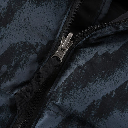 The North Face Nuptse 700 Down Jacket "Balsam Green Wooden Tiger Print"