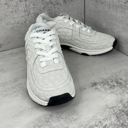 Chanel 22A "Grey All Over Logo"