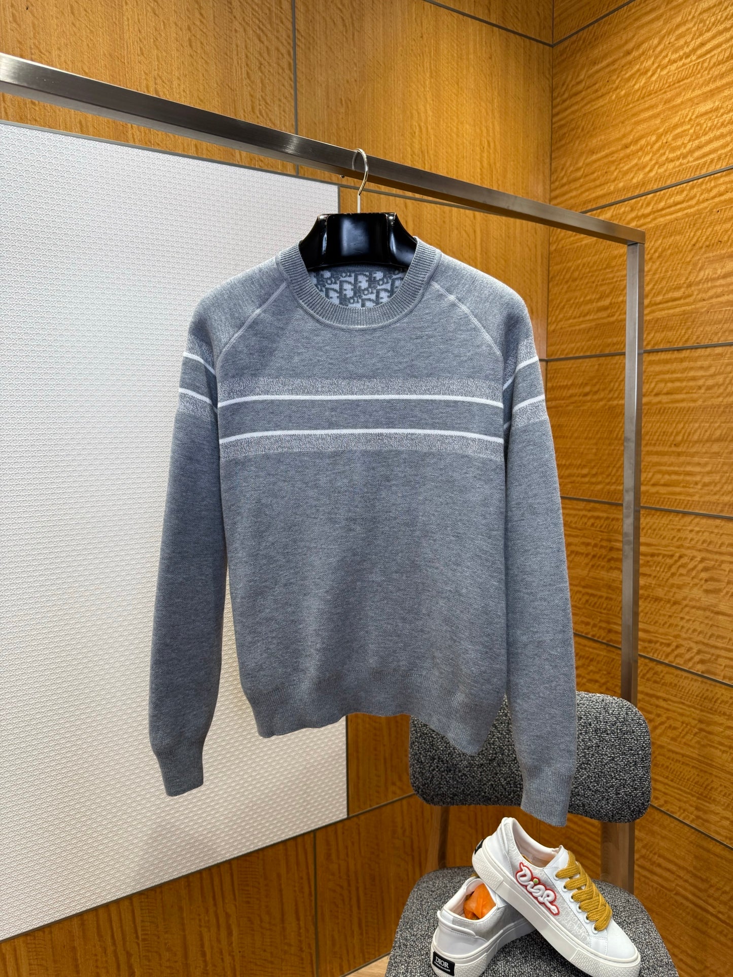 Dior Reversible Round-Neck Sweater