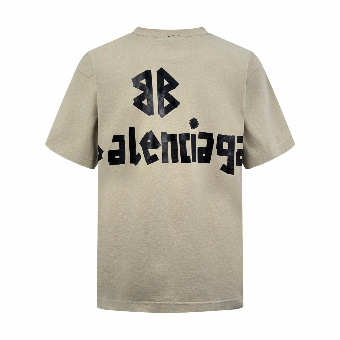 Balenciaga Tape Type T-Shirt "Beige"