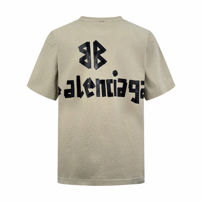 Balenciaga Tape Type T-Shirt "Beige"
