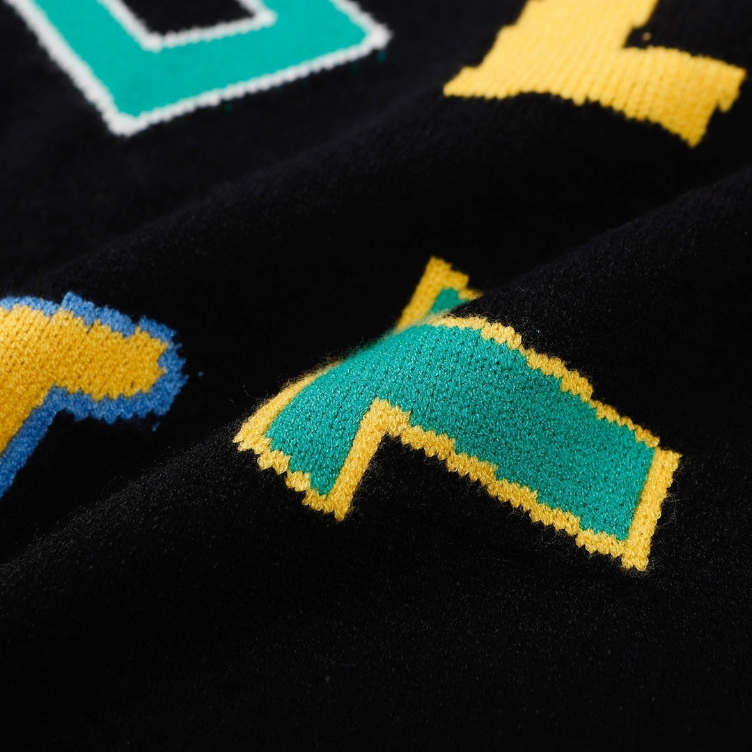 NBA x Louis Vuitton Letters Sweater "Black"