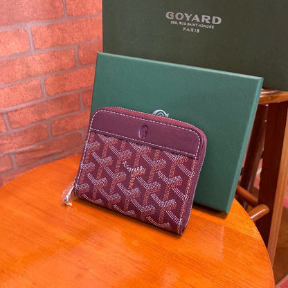Goyard Matignon PM Wallet "Burgundy"