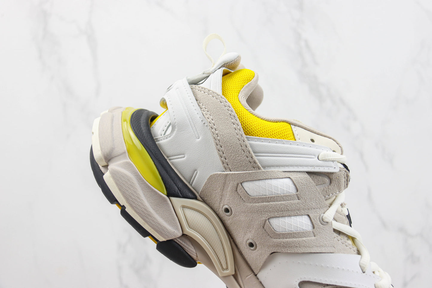 Balenciaga Track "White-Yellow-Beige"