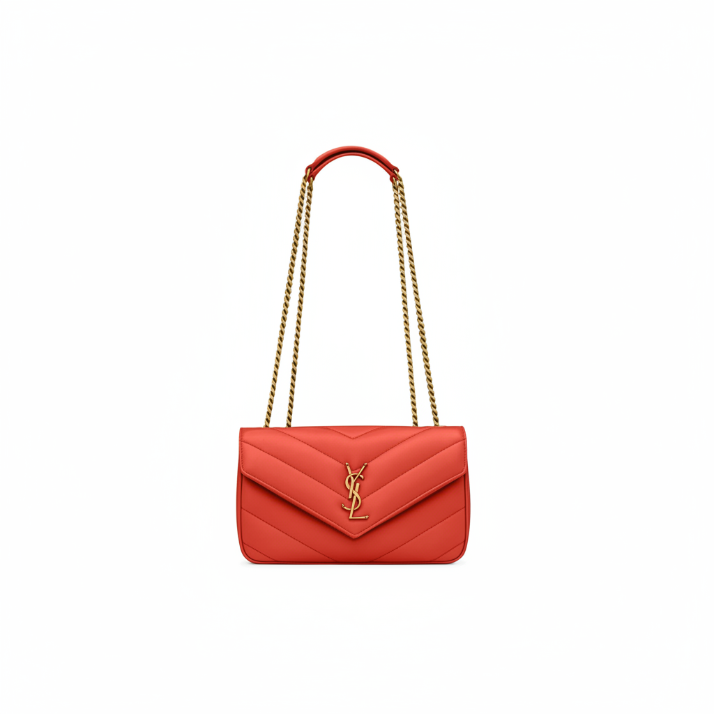 Saint Laurent Loulou Small Bag in Matelasse Lambskin