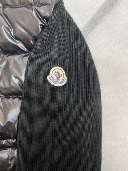 Moncler Hybrid Down Top "Black"