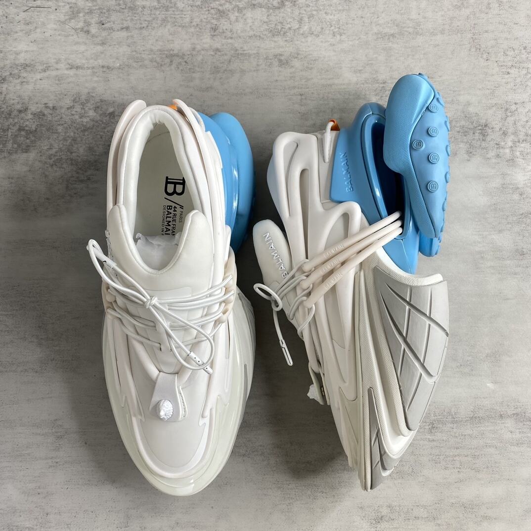 Balmain Unicorn "White-Blue"