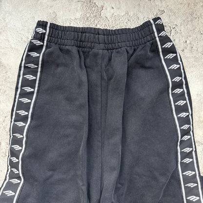 Balenciaga Stripe Baggy Pants "Washed Black-Grey"