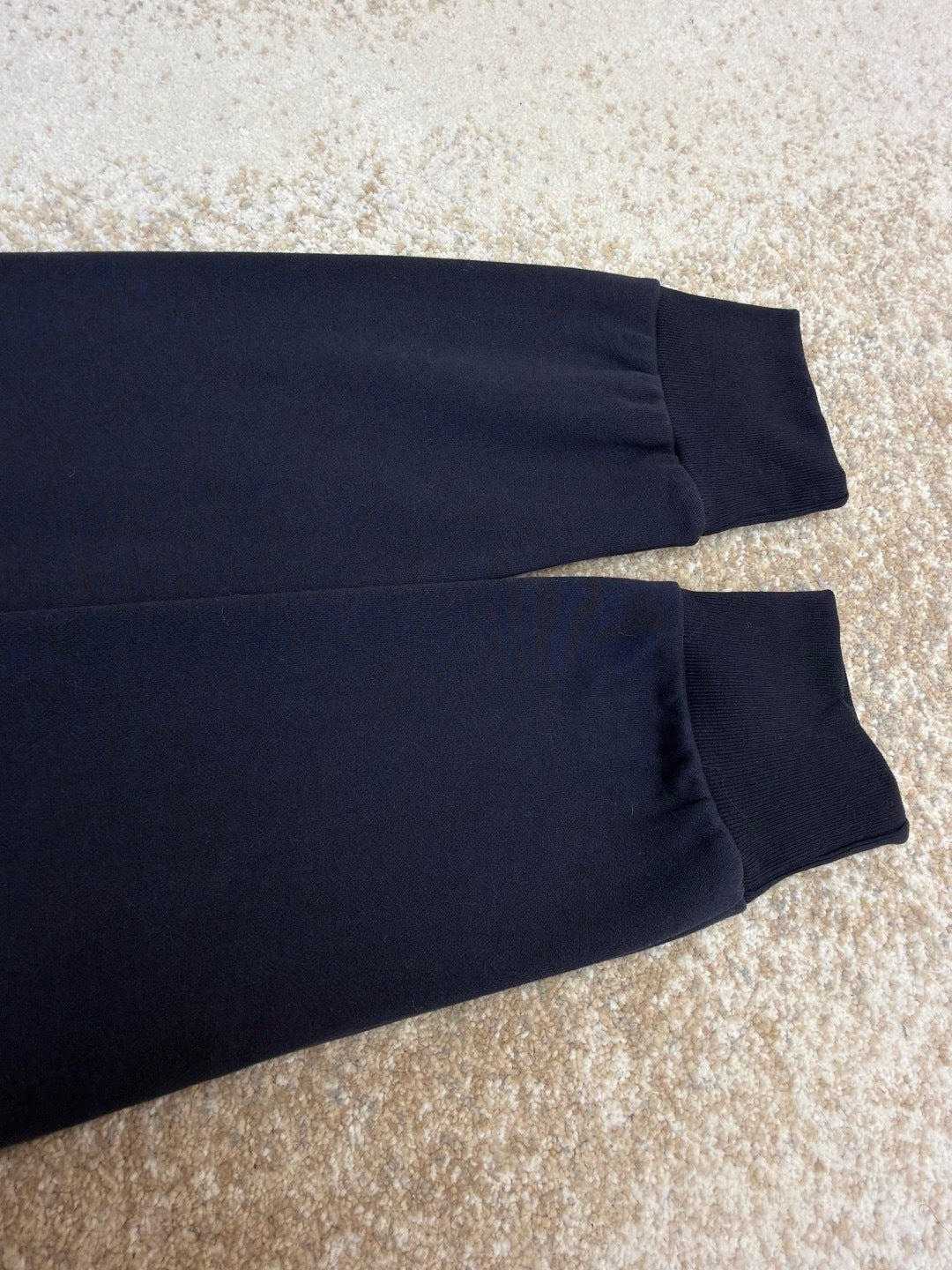 Moncler Logo Patch Cotton Sweatshirt "Navy Blue"