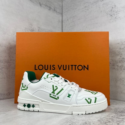 Louis Vuitton Trainers "White-Green Recycled"