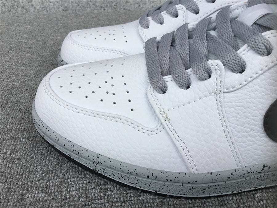 Air Jordan 1 Mid “White-Cement”