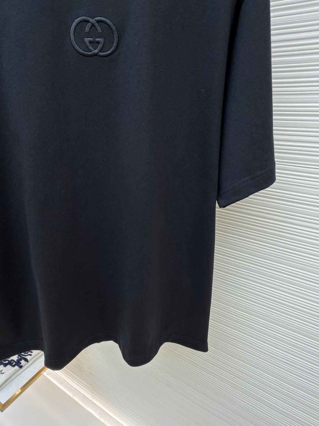 Gucci Cotton Jersey T-Shirt with Embroidery "Black"