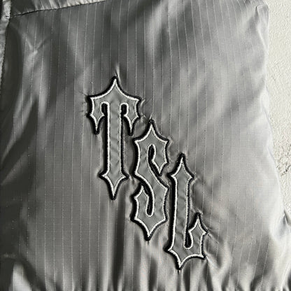 Trapstar Shooters Down Vest "Grey-Reflective Logo"