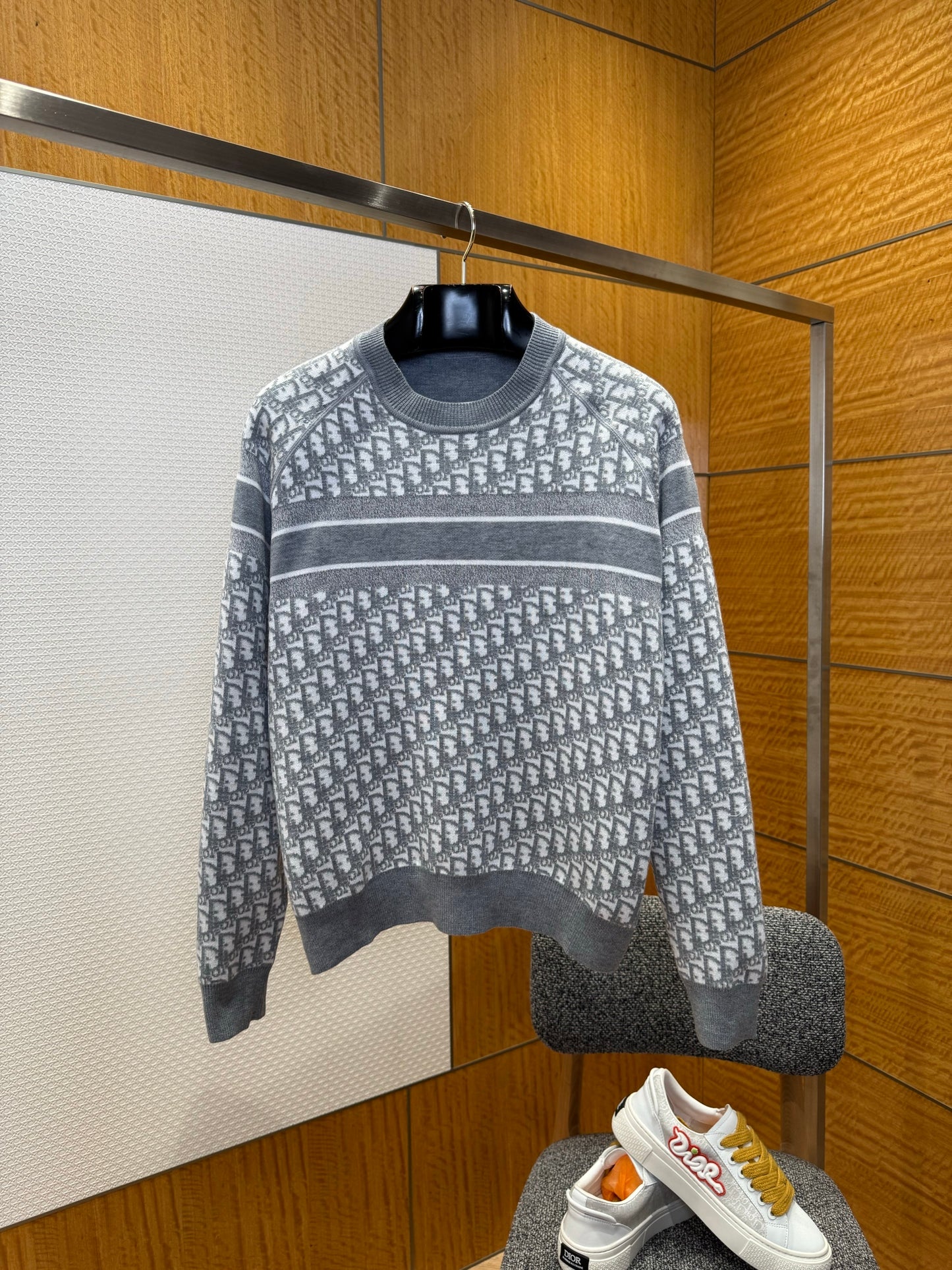 Dior Reversible Round-Neck Sweater