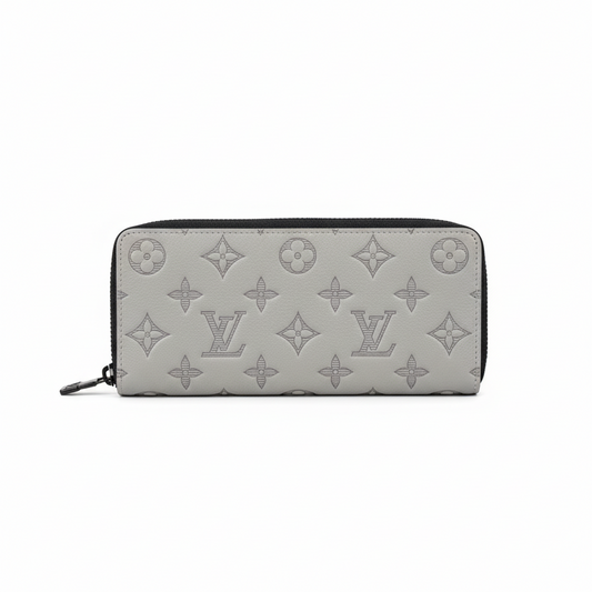Louis Vuitton Zippy Wallet "Shadow Leather"