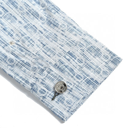 Dior Monogram Overshirt "White-Blue"