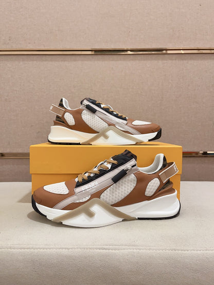 Fendi Flow "Brown-White"