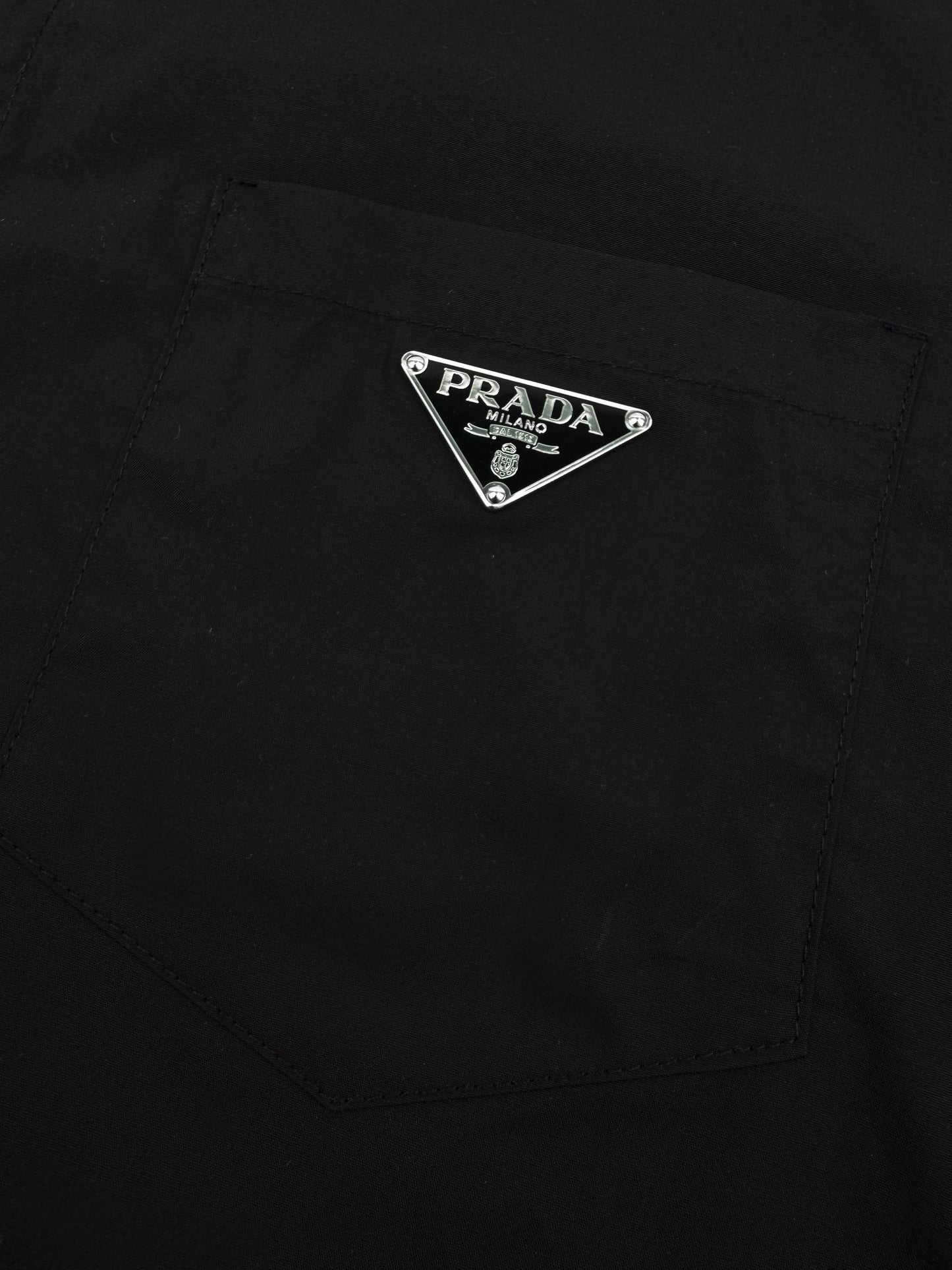 Prada Cotton Shirt "Black"