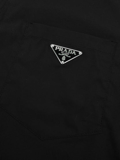Prada Cotton Shirt "Black"