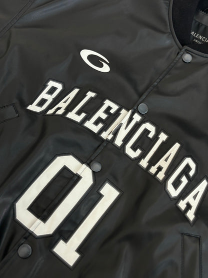 Balenciaga Basketball Bomber Jacket "Black-White"
