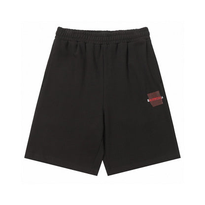 Balenciaga Shorts "Black-Red"