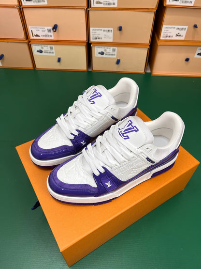 Louis Vuitton LV Trainers "Purple-White"