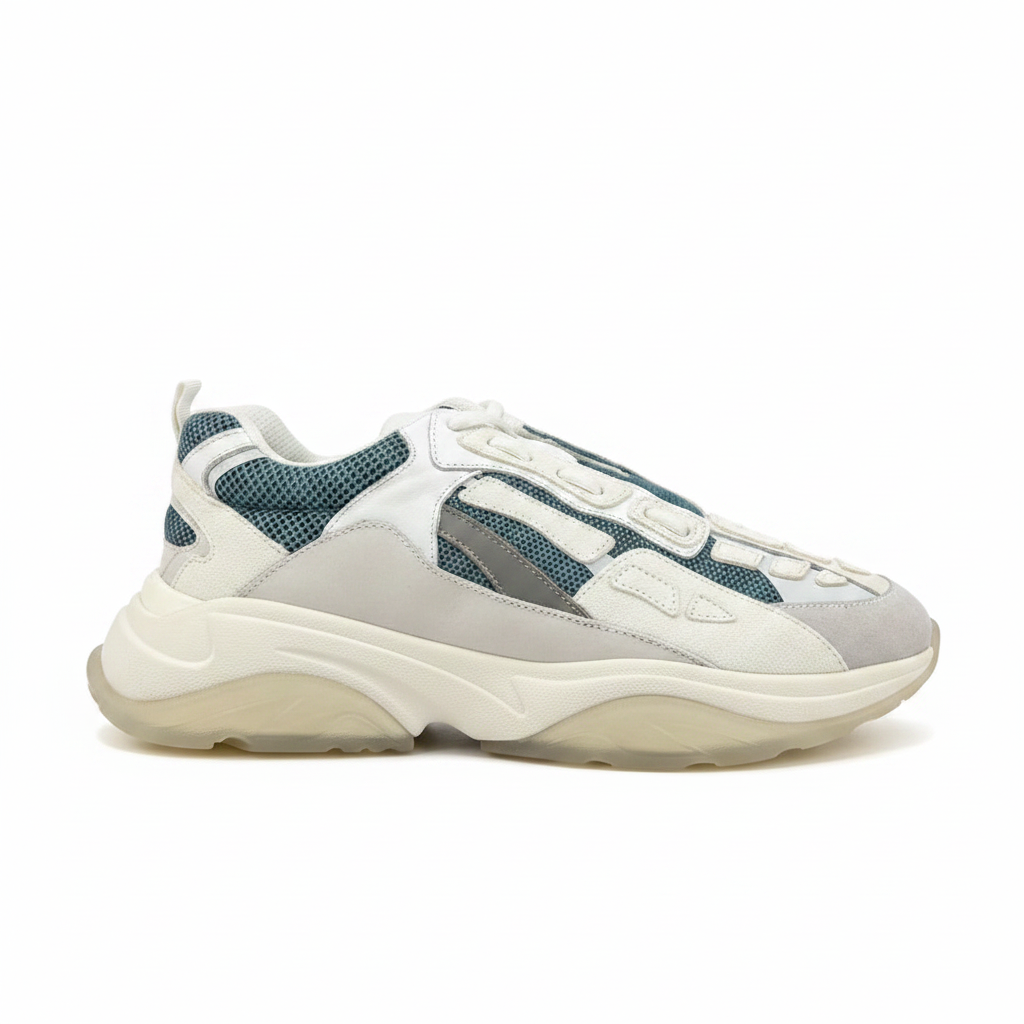 Amiri Bone Runner "White-Teal"