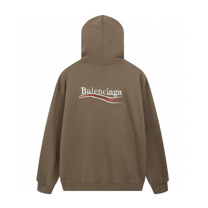 Balenciaga Political Campaign Hoodie "Brown"