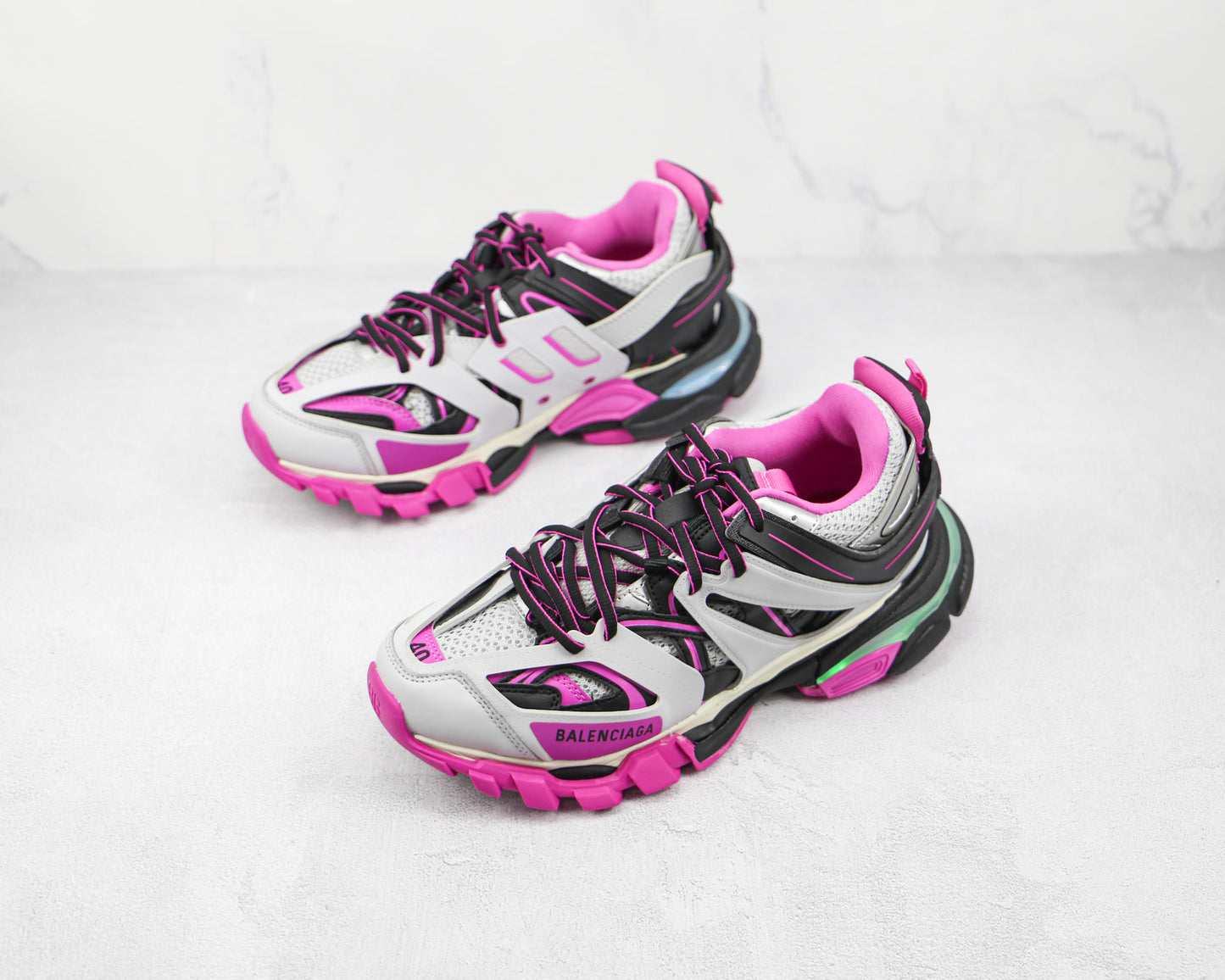 Balenciaga Track "Grey-Pink-Black" LED