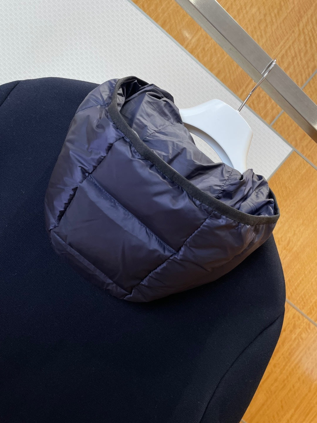 Moncler Padded Wool Down Jacket "Blue"