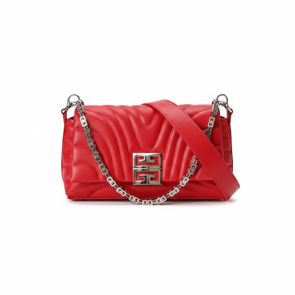 Givenchy Quilted Leather 4G Chain Shoulder Bag