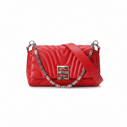 Givenchy Quilted Leather 4G Chain Shoulder Bag