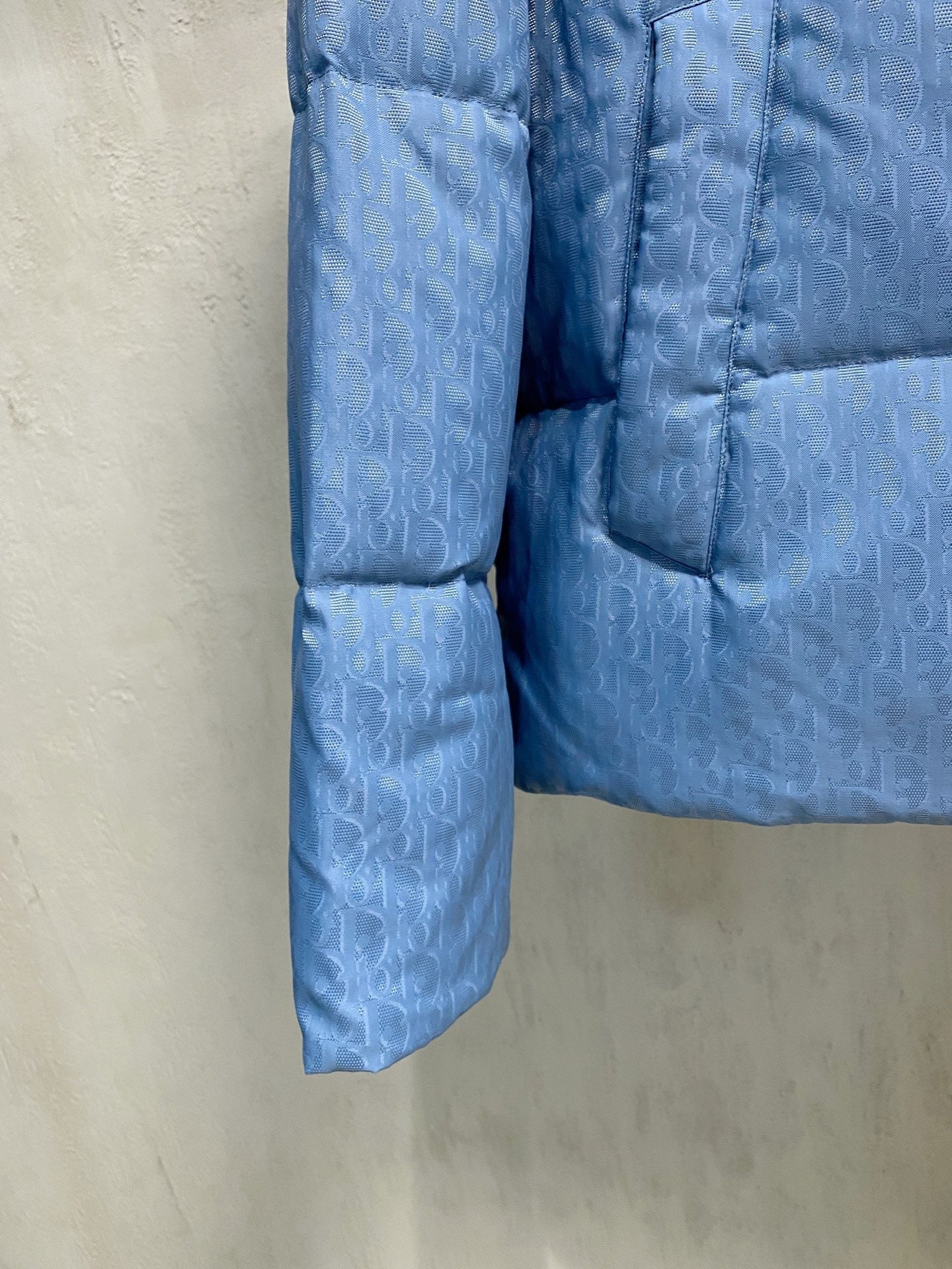 Dior Oblique Down Jacket "Baby Blue"