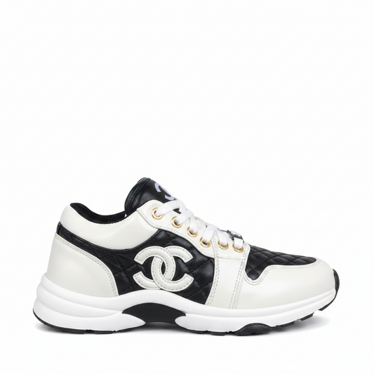 Chanel Interlocking CC "White-Black"