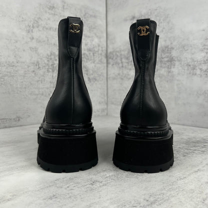 Chanel Chelsea Boots "Black"