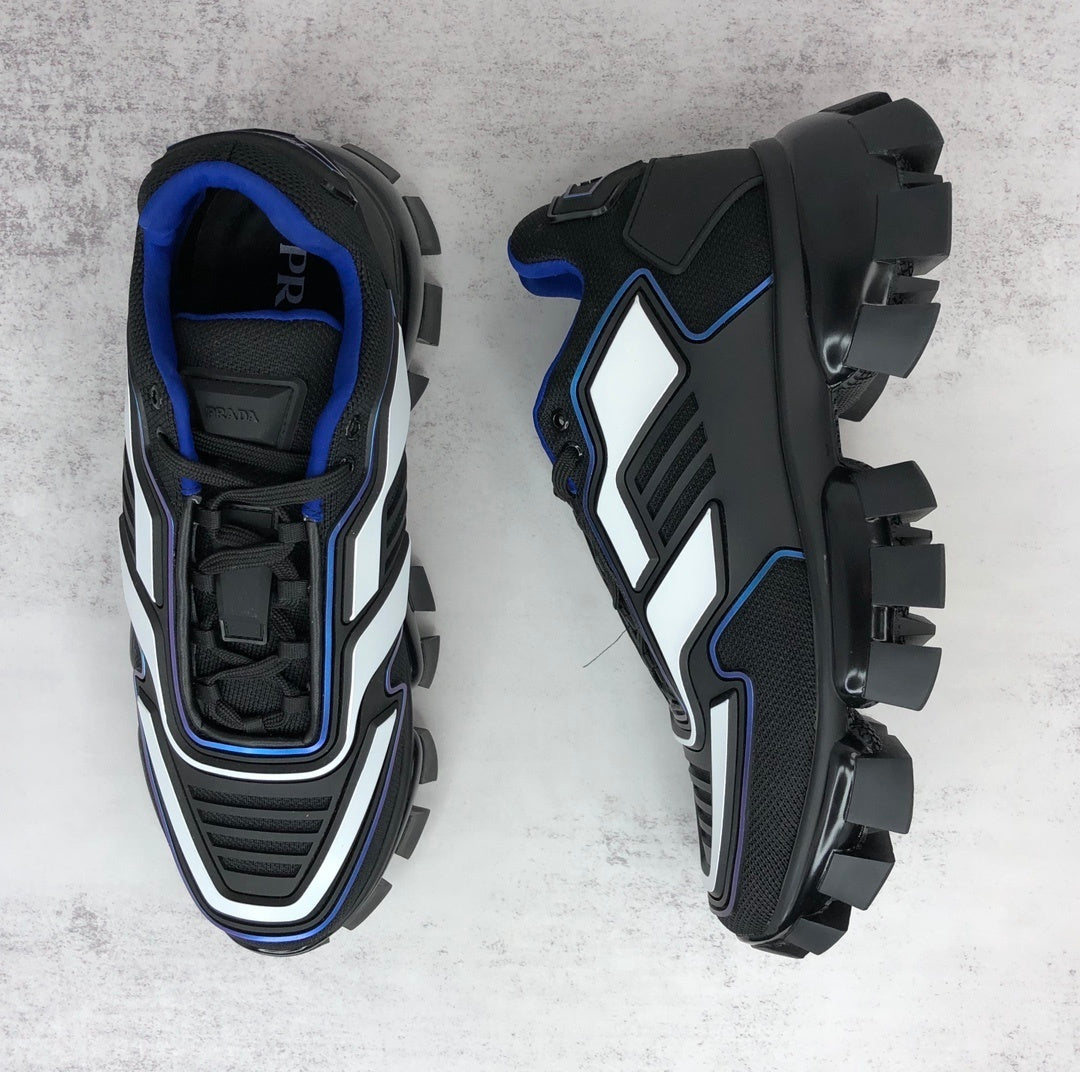 Prada Cloudbust Thunder Low "Black-White-Purple"
