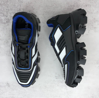 Prada Cloudbust Thunder Low "Black-White-Purple"
