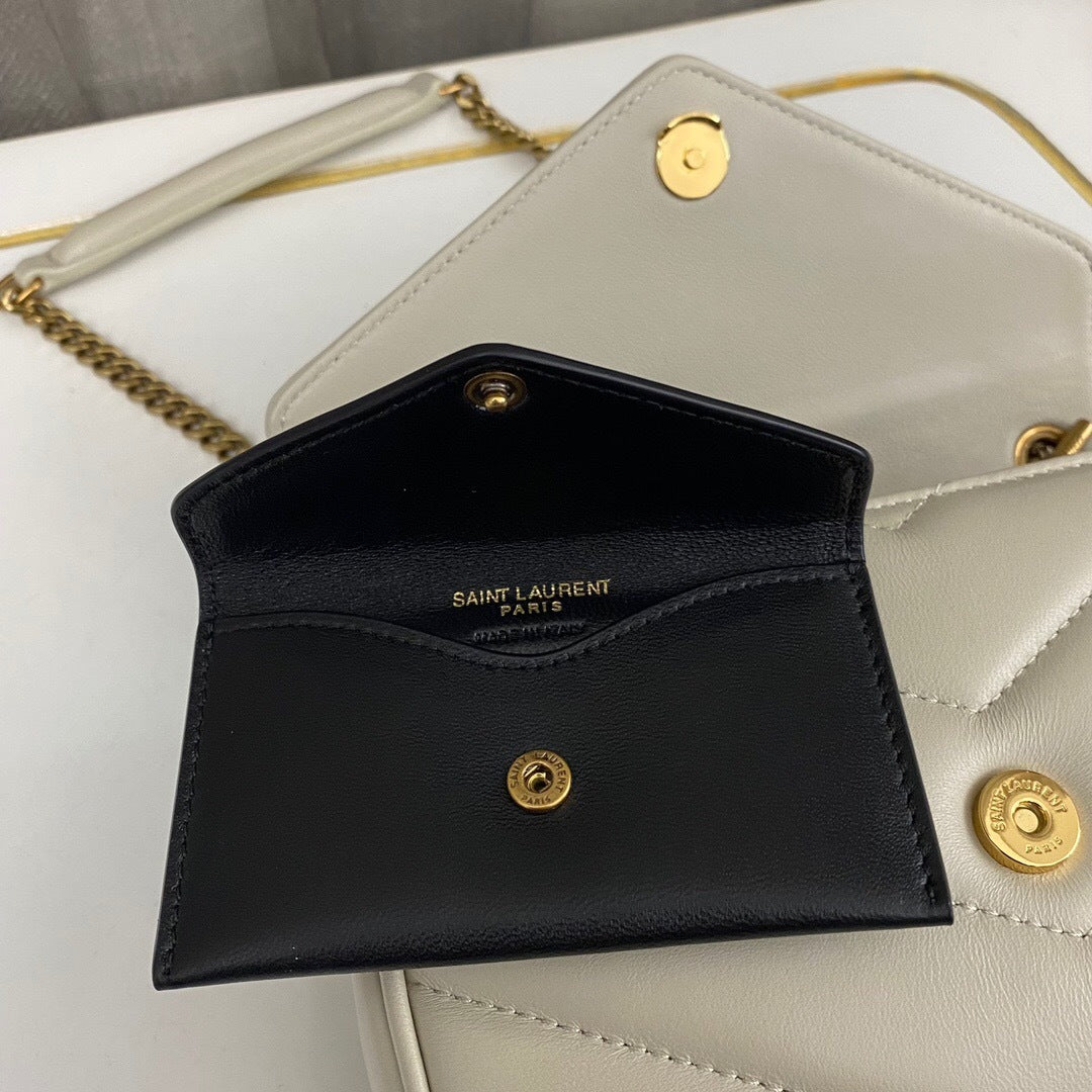 Saint Laurent Loulou Small Bag in Matelasse Lambskin