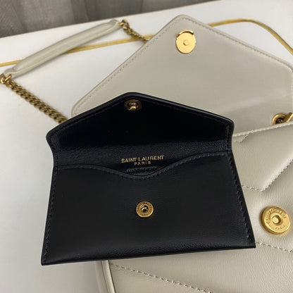 Saint Laurent Loulou Small Bag in Matelasse Lambskin