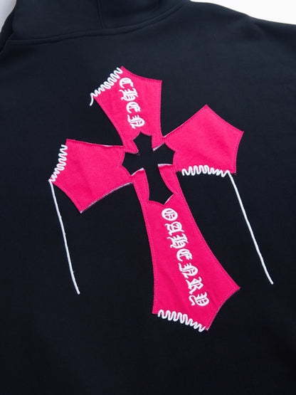 Chrome Hearts Hoodie "Black-Pink"