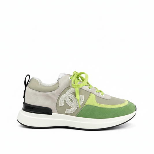 Chanel 22P Low "Grey-Green"