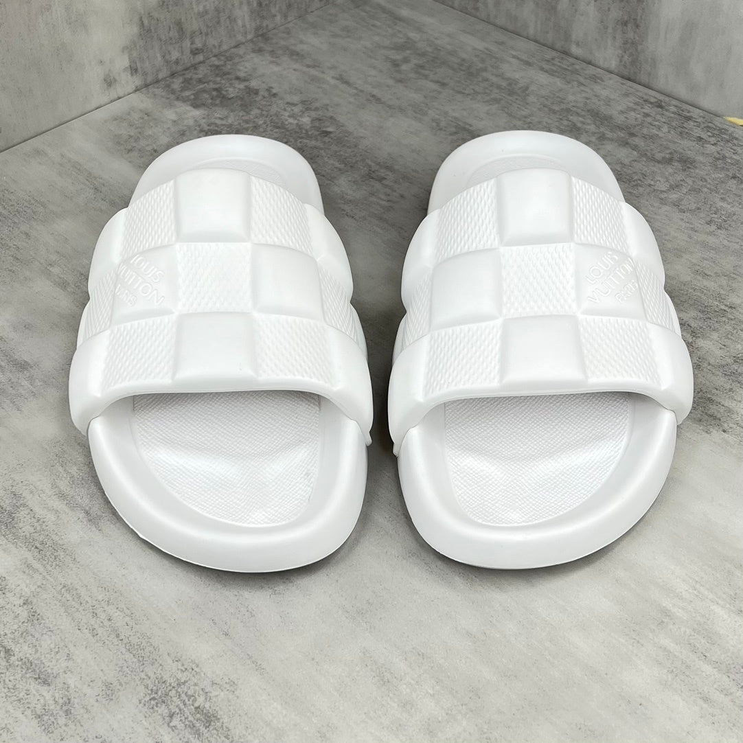 Louis Vuitton Slides "White"