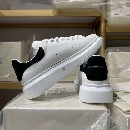 Alexander McQueen Oversized "White-Black Suede"