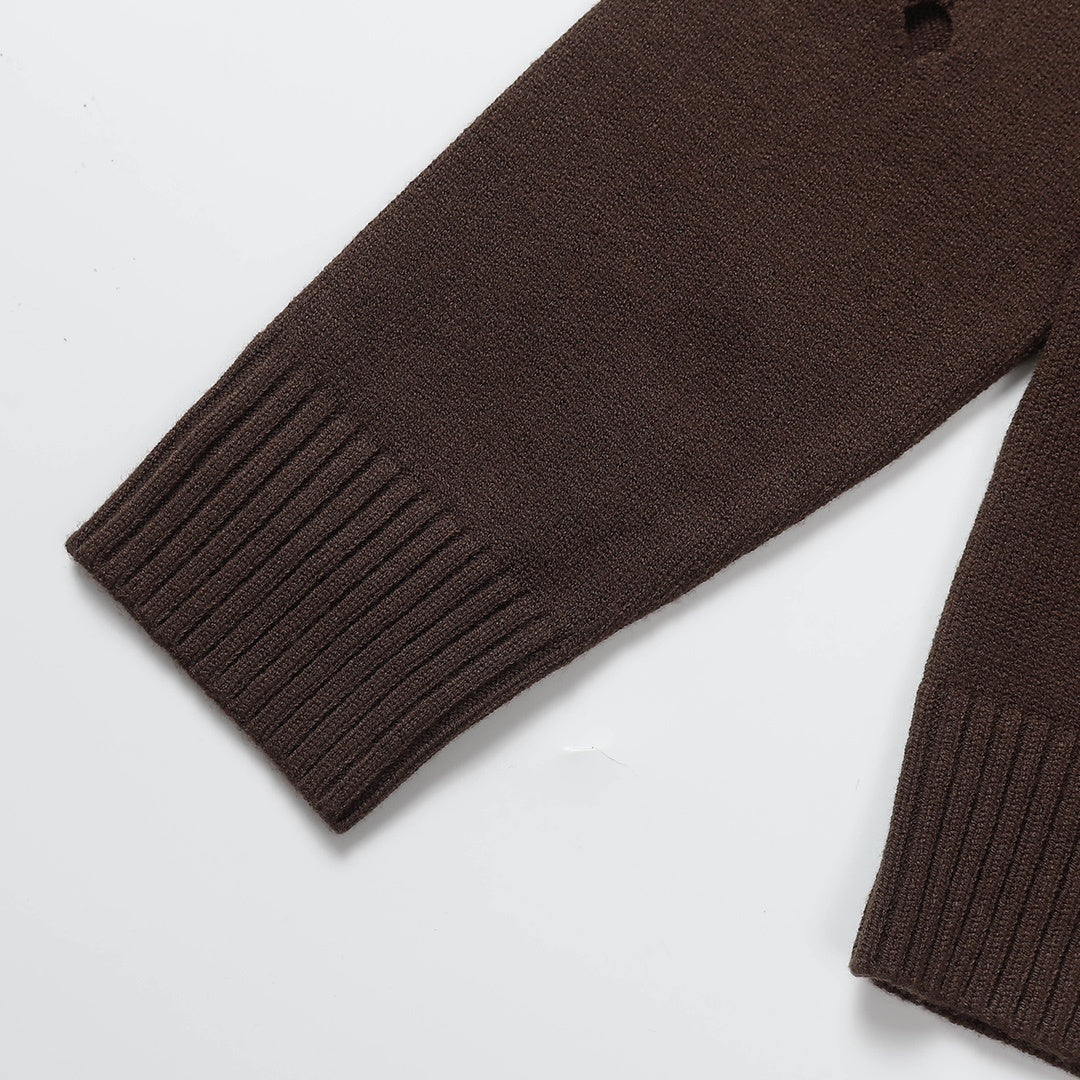 Burberry Cutout Detail Sweater "Brown"