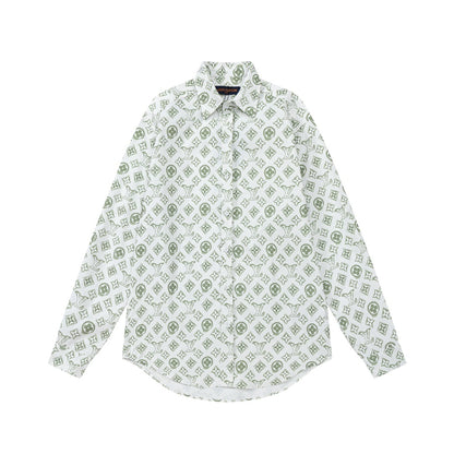 Louis Vuitton Shirt "White-Green"