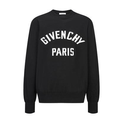 Givenchy Couture Seam Knit Sweater "Black"
