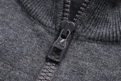 Louis Vuitton LVSE Inside-Out Zipped Through Cashmere Cardigan "Grey"