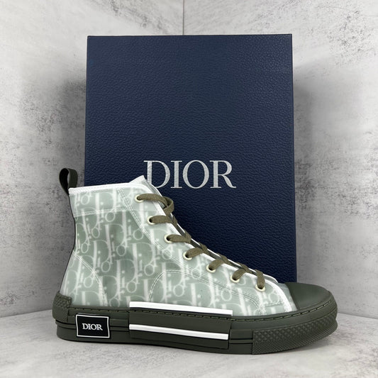 Dior B23 High-Top "White-Green"
