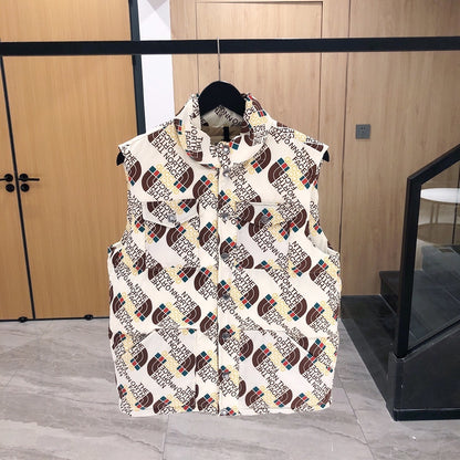 Gucci x The North Face Down Vest "Ivory-Brown"